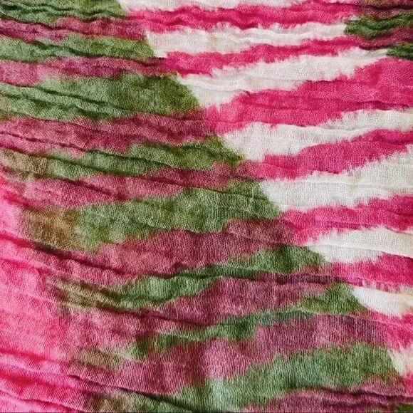 Boho Bohemian Lightweight Fringe Scarf Wrap  Cotton Long Longline One Size - Picture 6 of 9